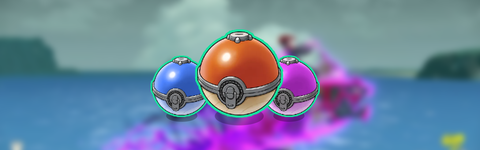 Pokepatch Pokemon Legends Arceus Poke ball types