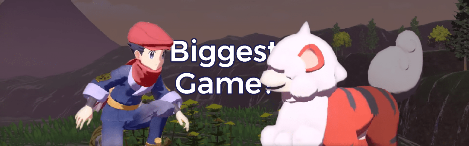 Pokepatch Pokemon Legends Arceus Biggest Game