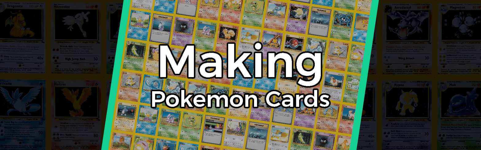 PokePatch Pokemon TCG How Pokemon cards are made