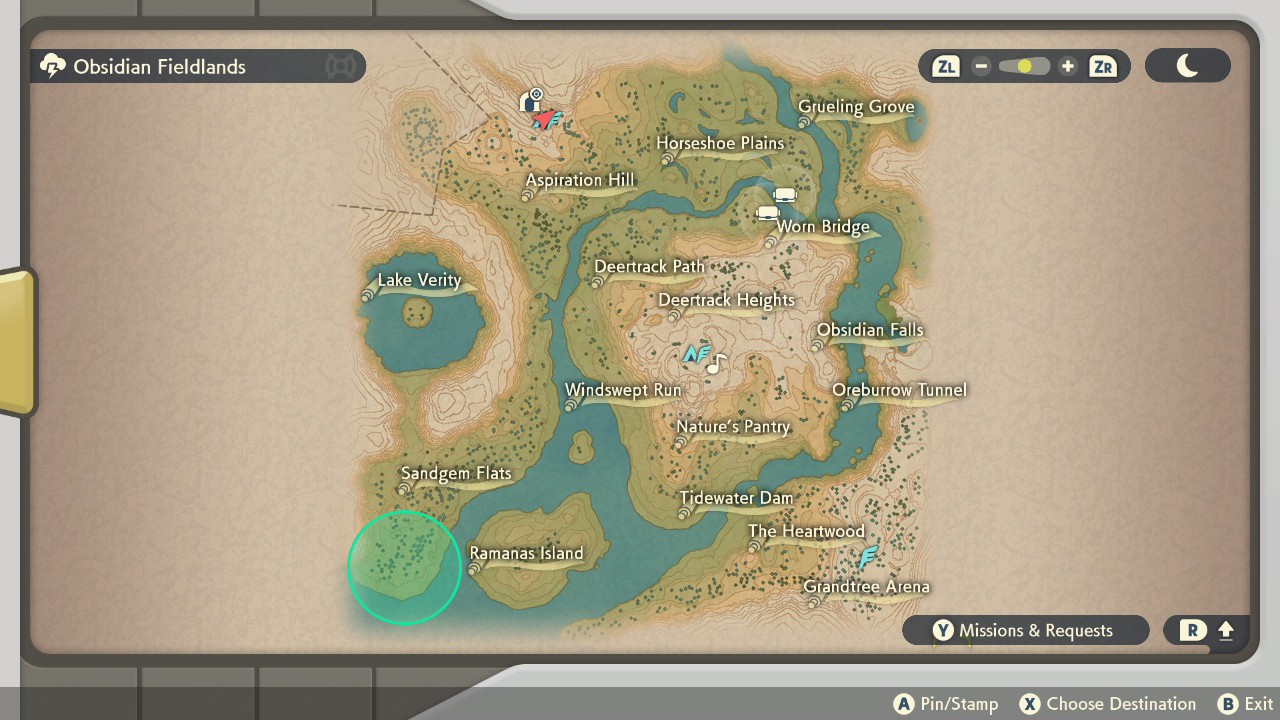 West Shellos Location