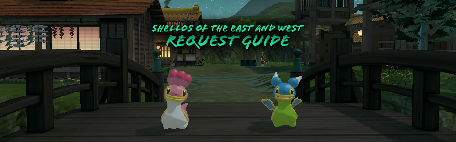 PokePatch Pokemon Legends Arceus Shellos East and West Request Guide post art