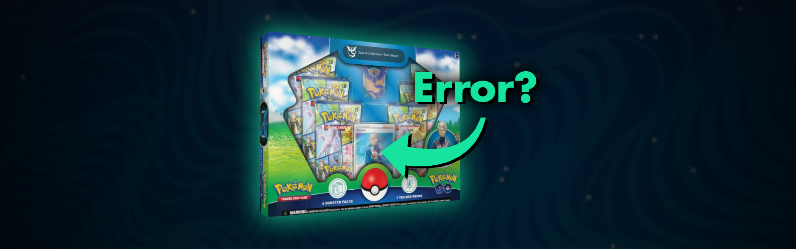Pokepatch Pokemon GO error cards