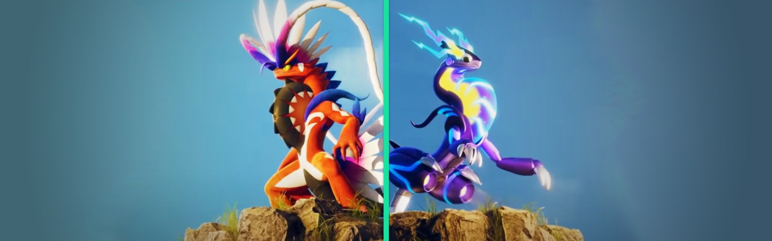 Pokepatch Pokemon Scarlet and Violet Legendary reveal