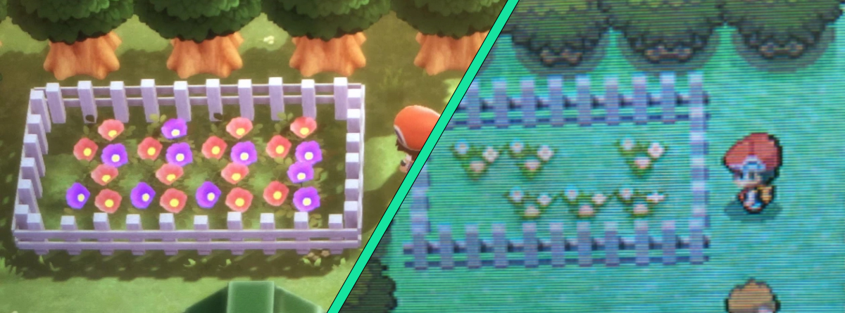 PokePatch Pokemon Scarlet and Violet flower easter egg hint BDSP