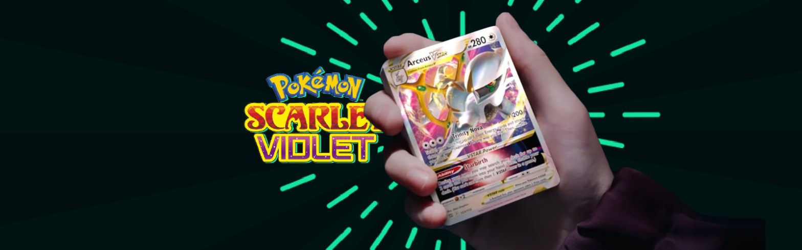 PokePatch Pokemon Scarlet and Violet VStar cards in TCG