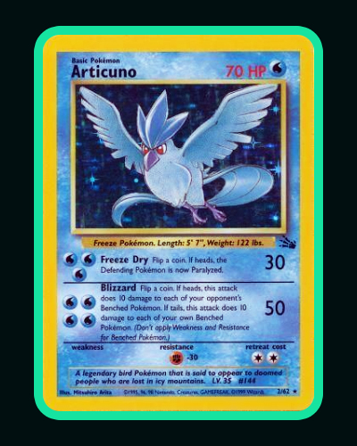 Articuno fossil