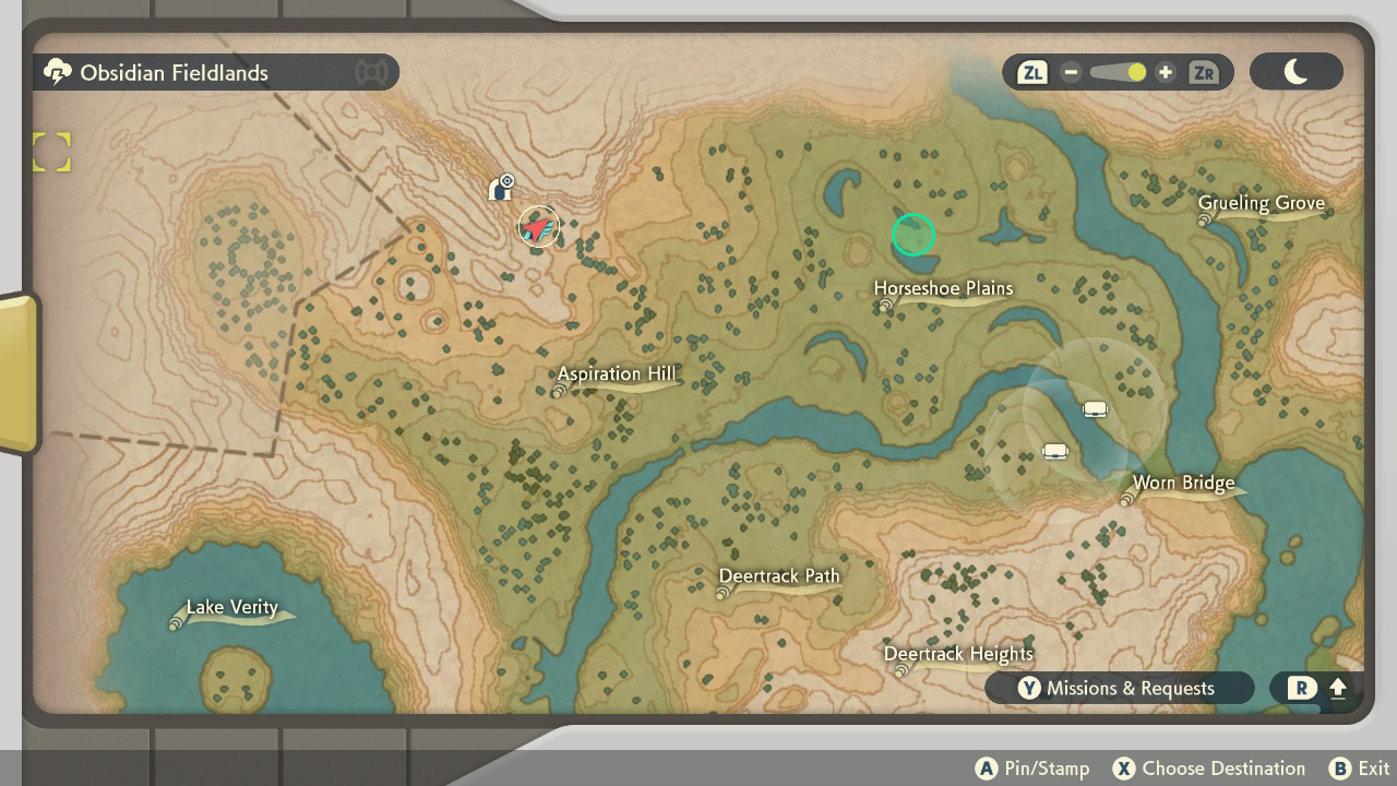 Peculiar Ponyta location map