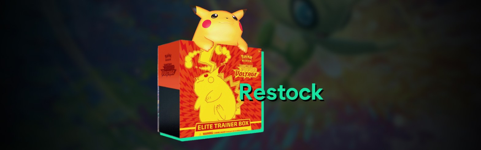 PokePatch Pokemon TCG Vivid Voltage ETB restock
