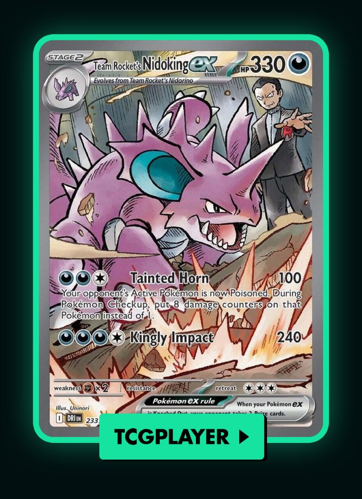 Team Rockets Nidoking ex TCGPLAYER button