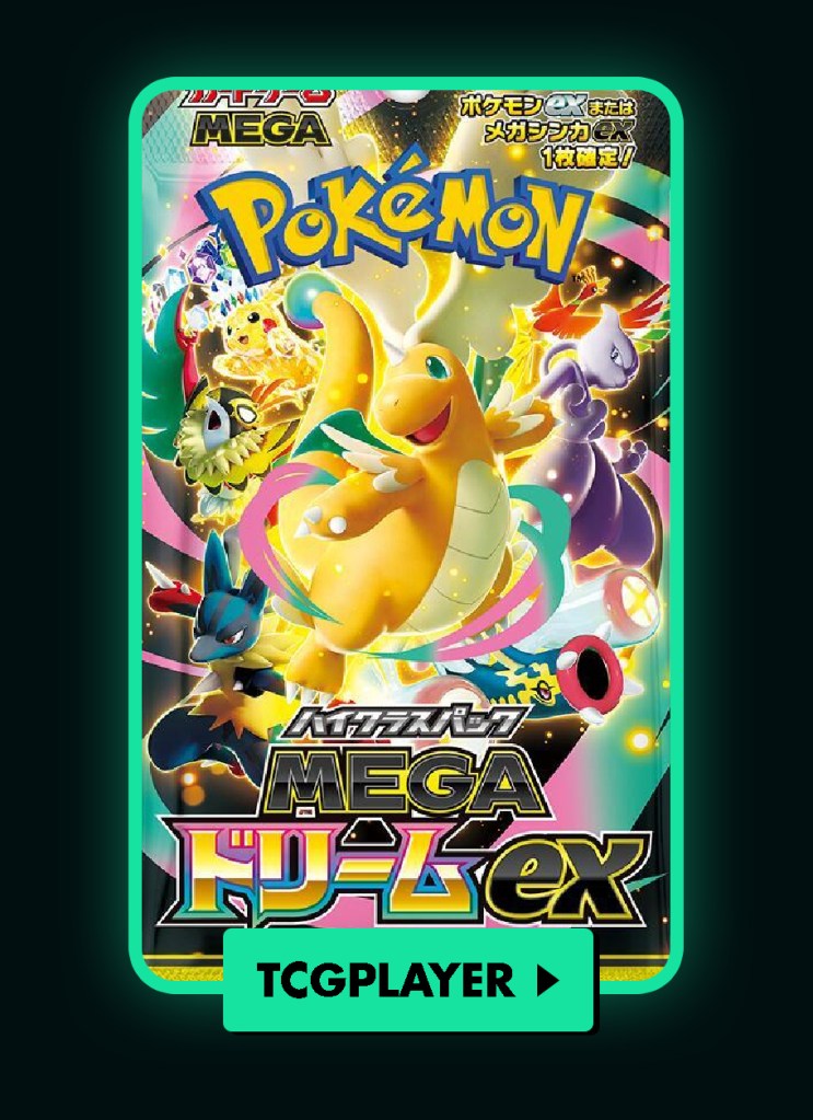 TCGplayer button packs Mega Dream ex